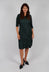 Three Quarter Smash Dress in Met Forest