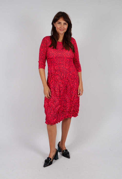 Three Quarter Smash Dress in Sunlight Gems
