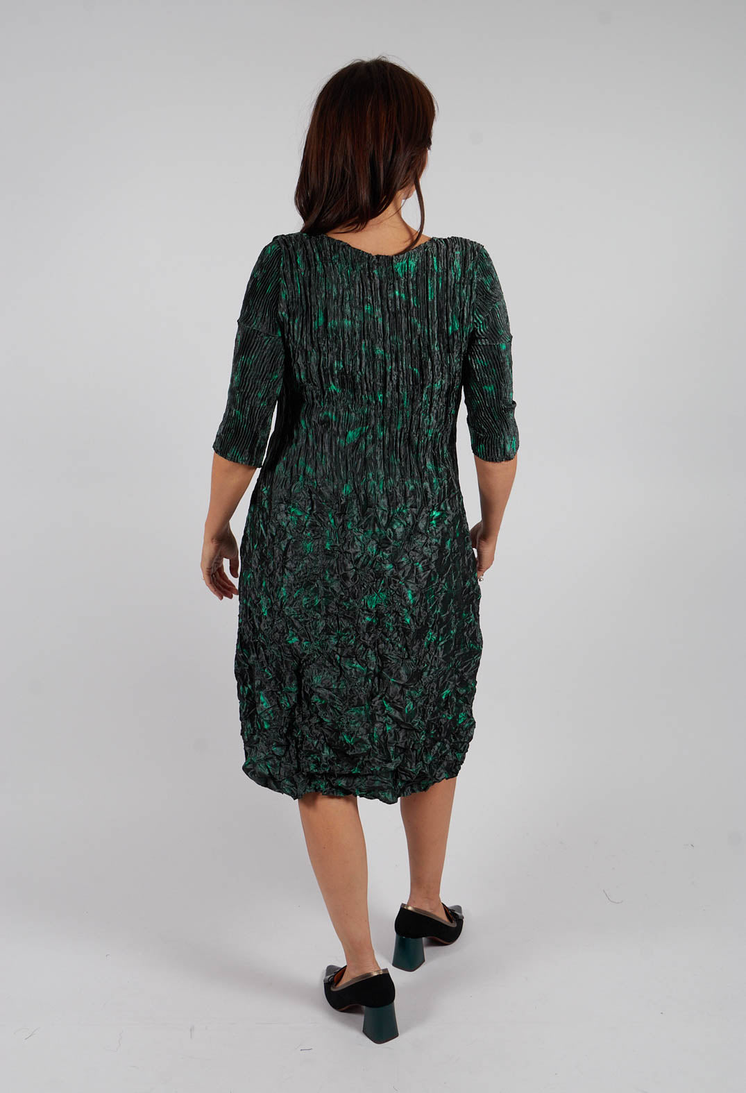 Three Quarter Smash Dress in Middle Earth