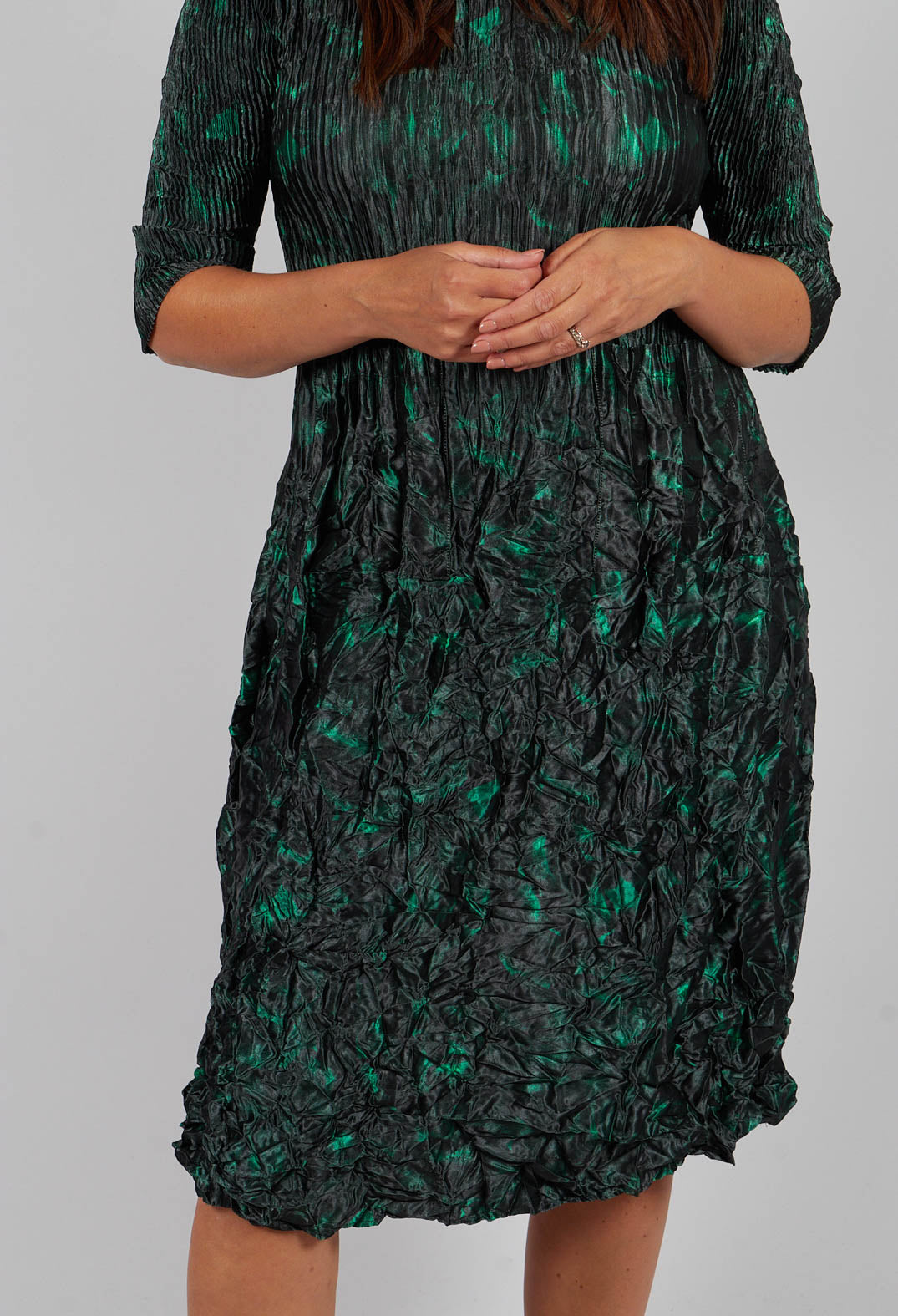 Three Quarter Smash Dress in Middle Earth