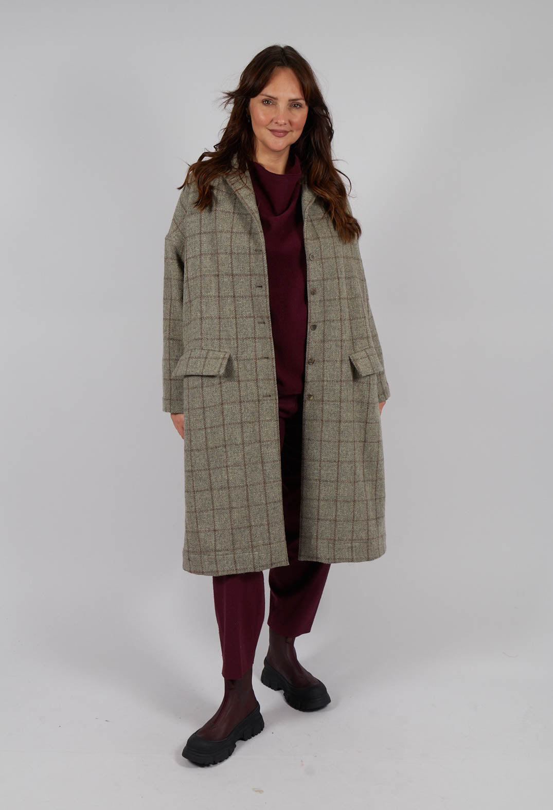 Aplago Coat in Stone