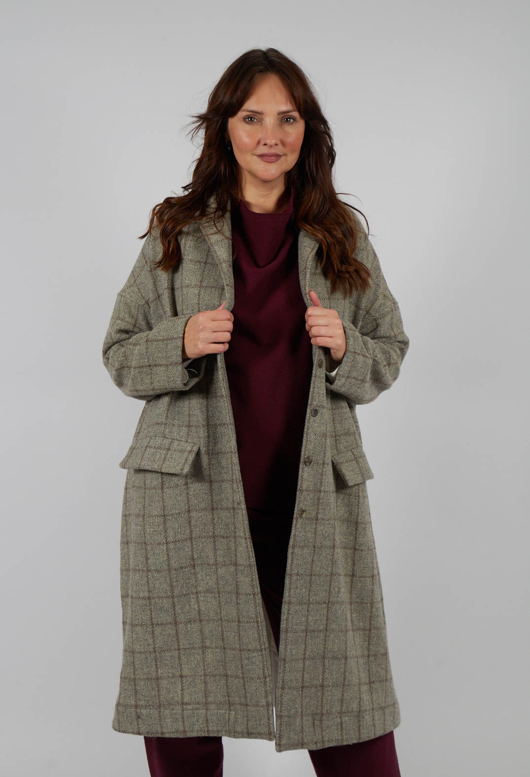 Aplago Coat in Stone