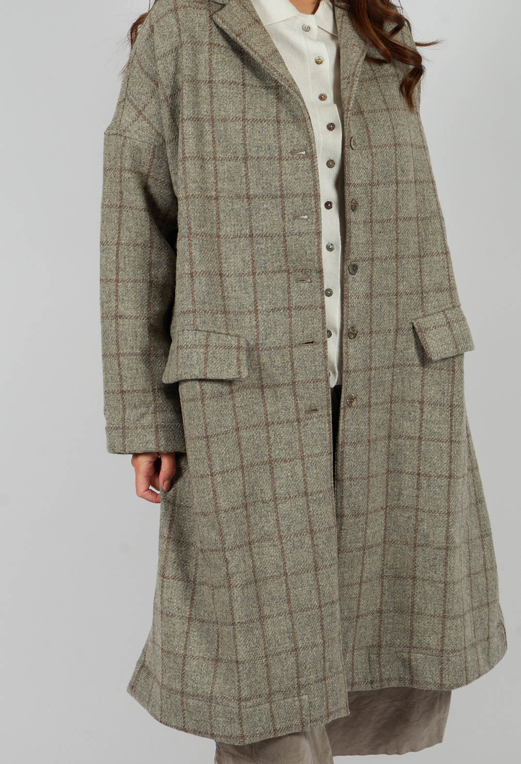 Aplago Coat in Stone