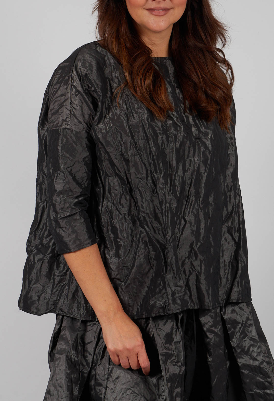T-Shirt TM in Anthracite