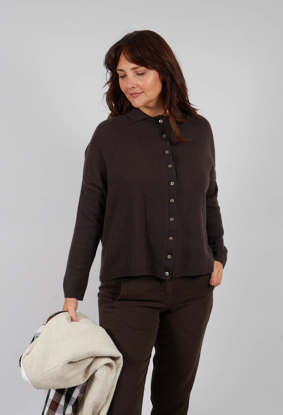 Polo Aperta WS Top in Chocolate