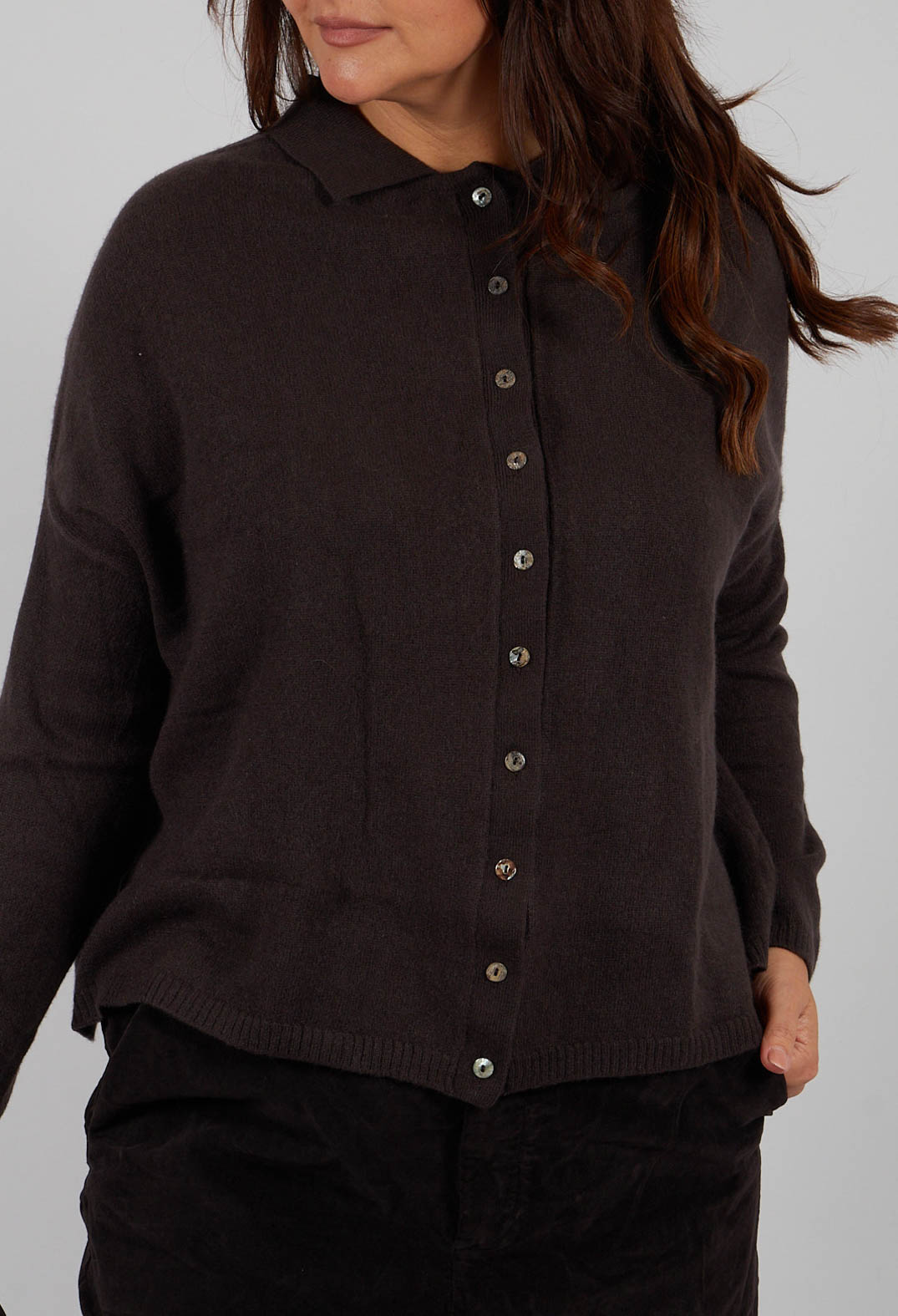 Polo Aperta WS Top in Chocolate