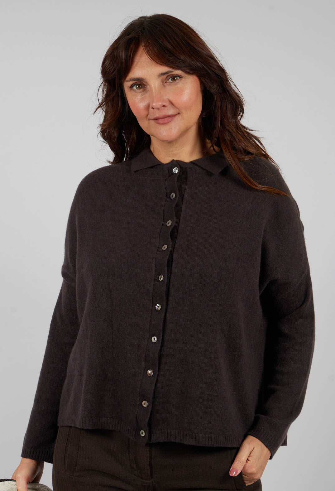 Polo Aperta WS Top in Chocolate