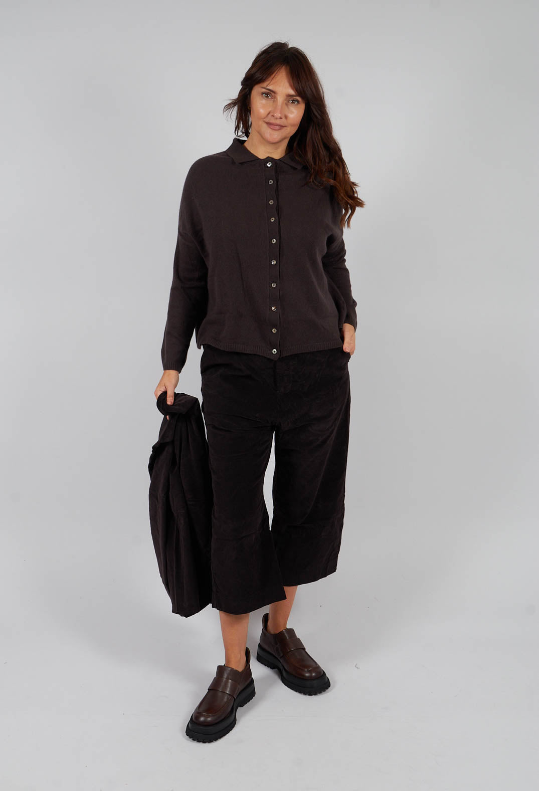 Polo Aperta WS Top in Chocolate