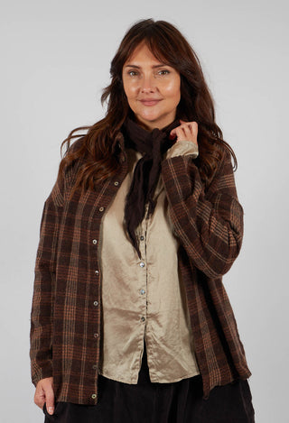 Soft Scout Scarf in Chocolate
