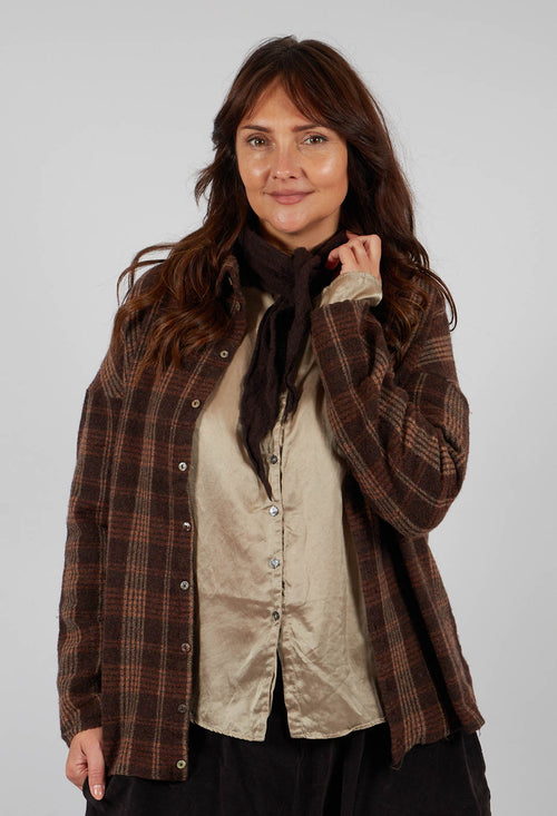 Soft Scout Scarf in Chocolate