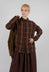 Tartan Soft Collar Shirt in Chestnut