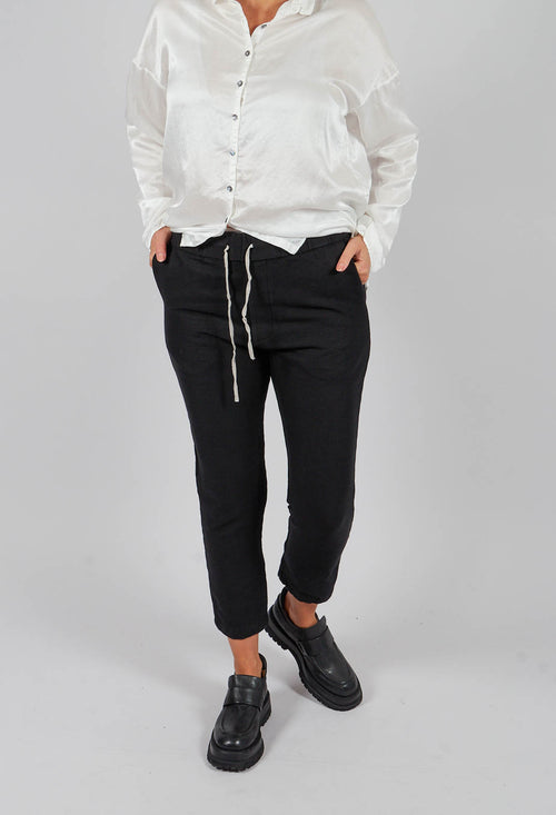 Slim Trousers DS in Black