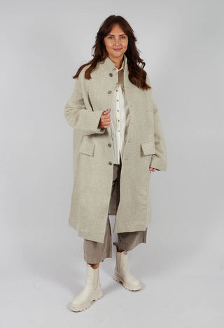 Loose Coat HW in Natural