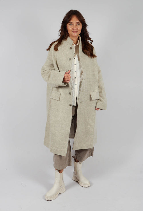 Loose Coat HW in Natural