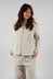 Short Collar Shirt V in Oatmeal