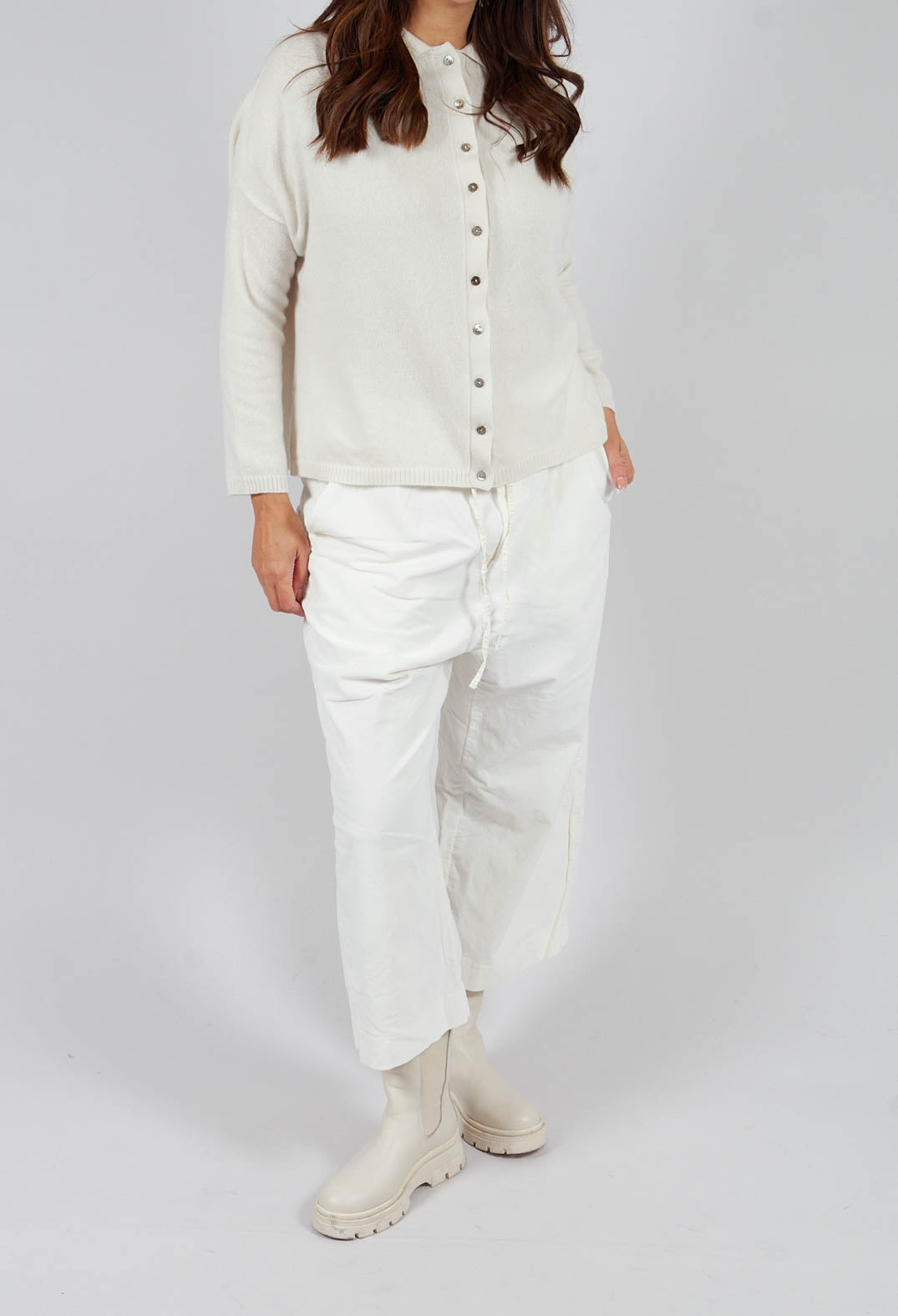 W&S Trousers V in Milk
