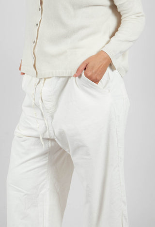 W&S Trousers V in Milk