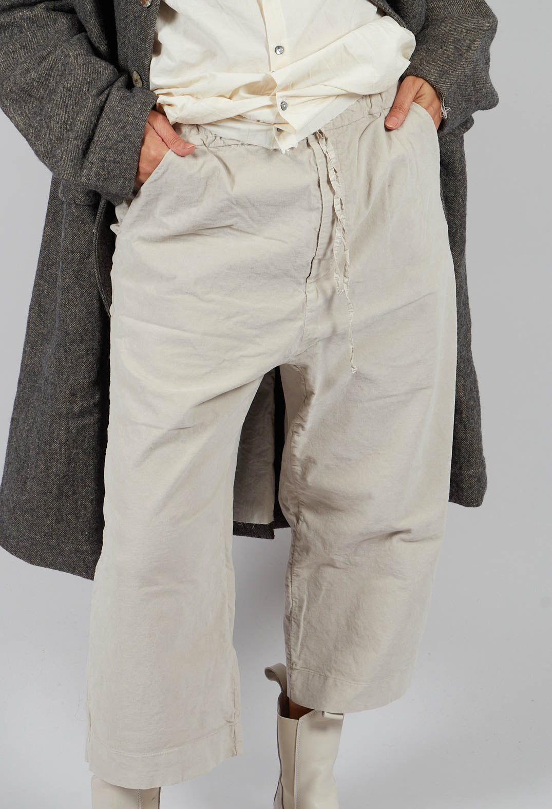 W&S Trousers V in Oatmeal