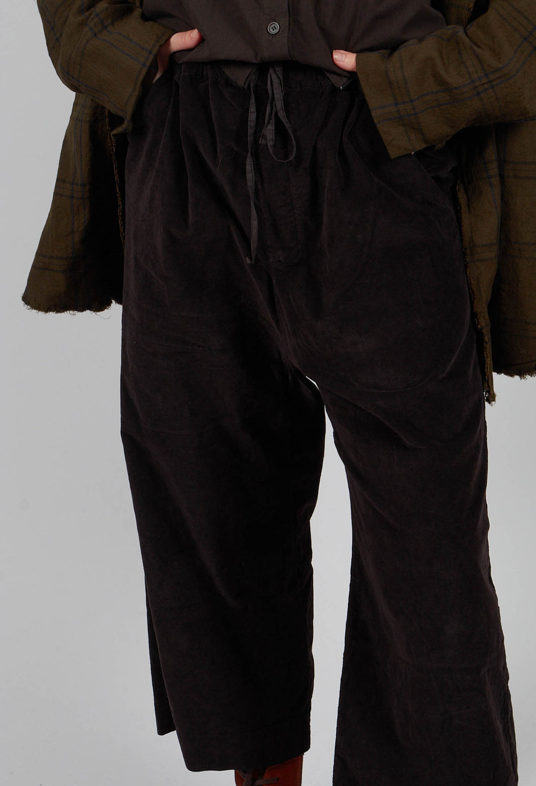 W&S Trousers V in Chocolate