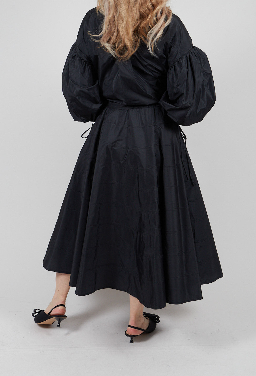 A Line Skirt in Nero