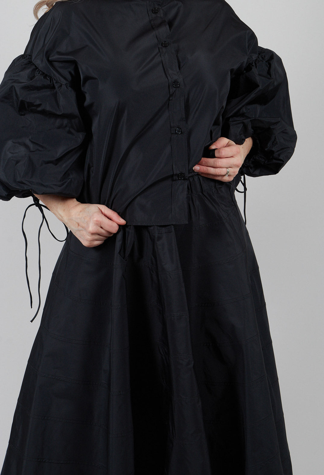 A Line Skirt in Nero