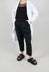 Hollie Ankle Grazer Trousers in Black