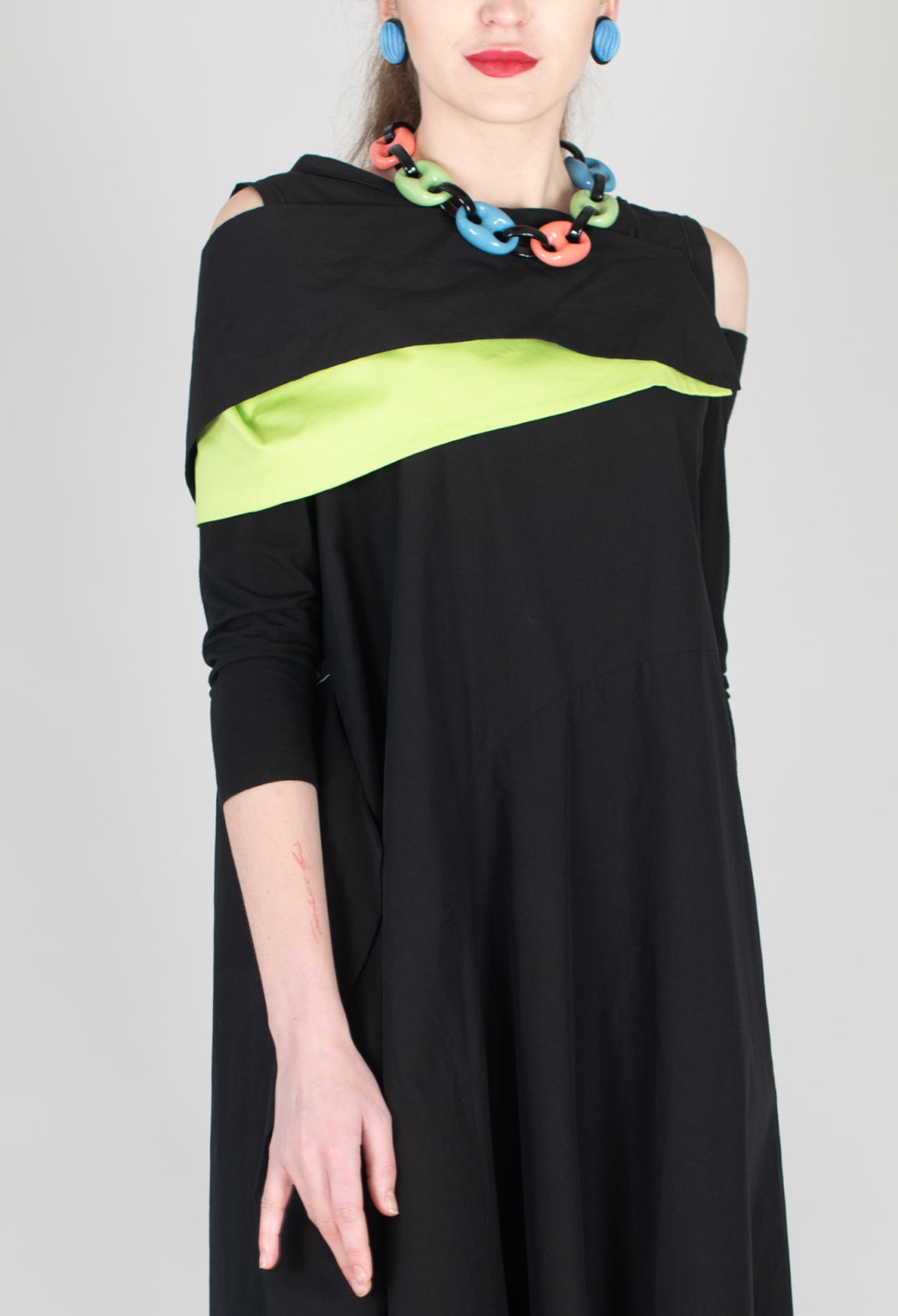 Xenia Design Opli Dress in Black Light Green | Olivia May Xenia Design Opli Dress in Black Light Green | Olivia May