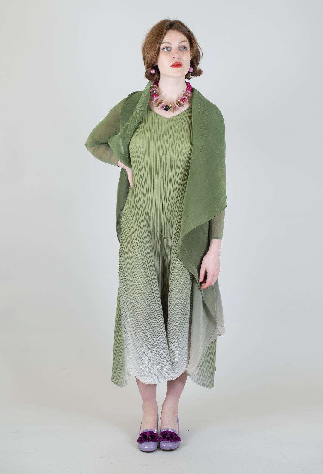 Estrella Dress in Peridot