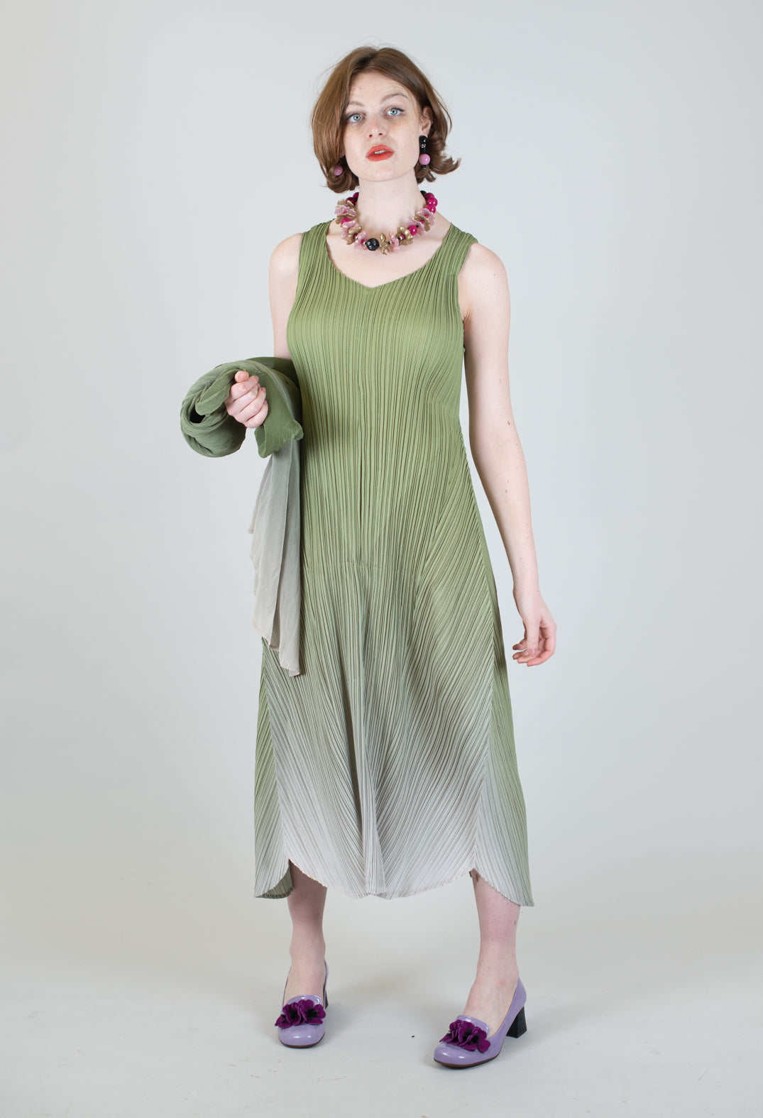 Estrella Dress in Peridot