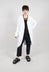 Lucie Jacket with Spilt at Front and Back in White