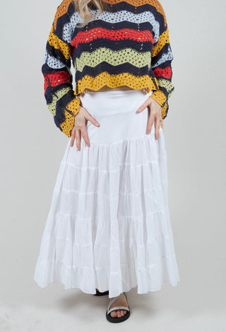 Acanthe Jupe in Blanc