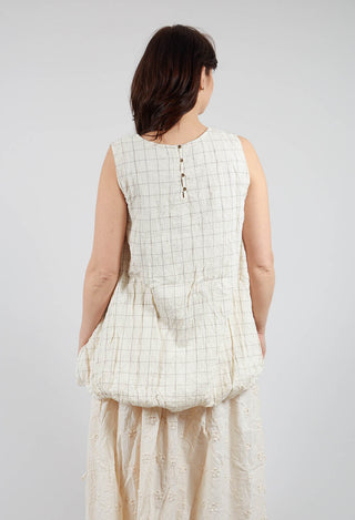Achille Tunic in Carreaux