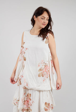 Achille Tunic in Cotton Fleurs