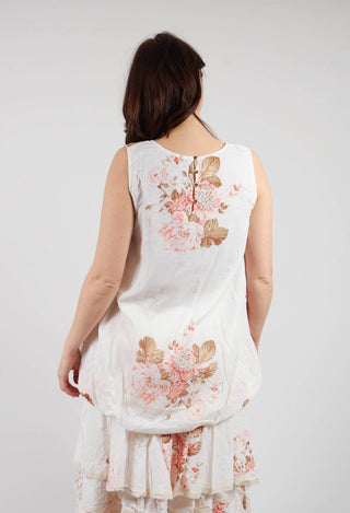 Achille Tunic in Cotton Fleurs