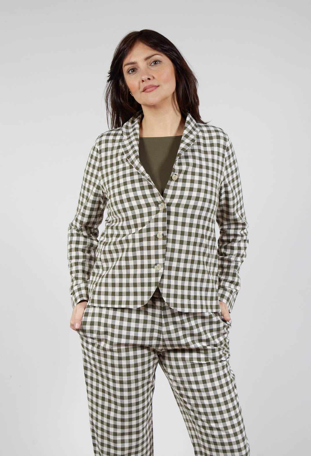 Adel Q Jacket in Alga