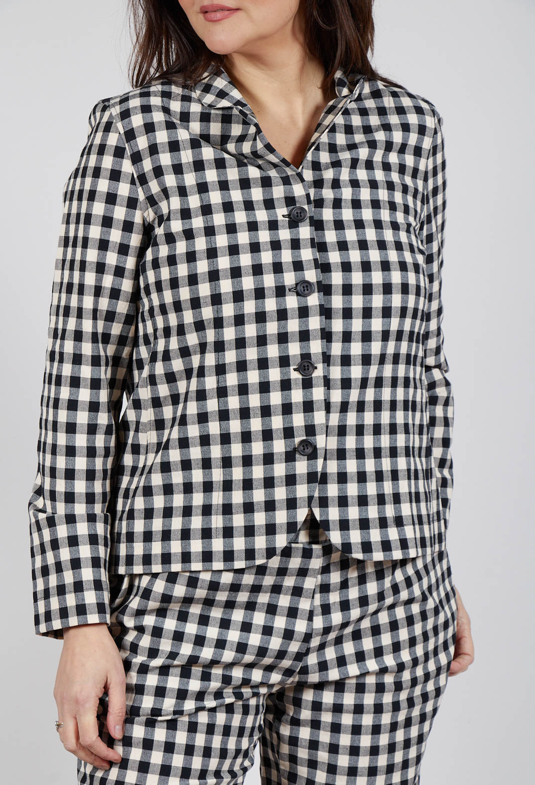 Adel Q Jacket in Nero