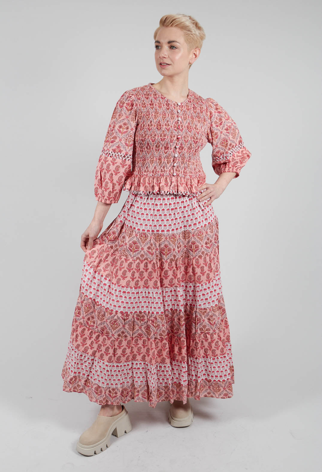 Adelaide Skirt in Peche