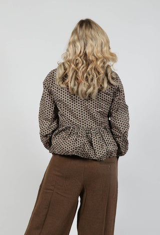 Adelina Blouse in Walnut