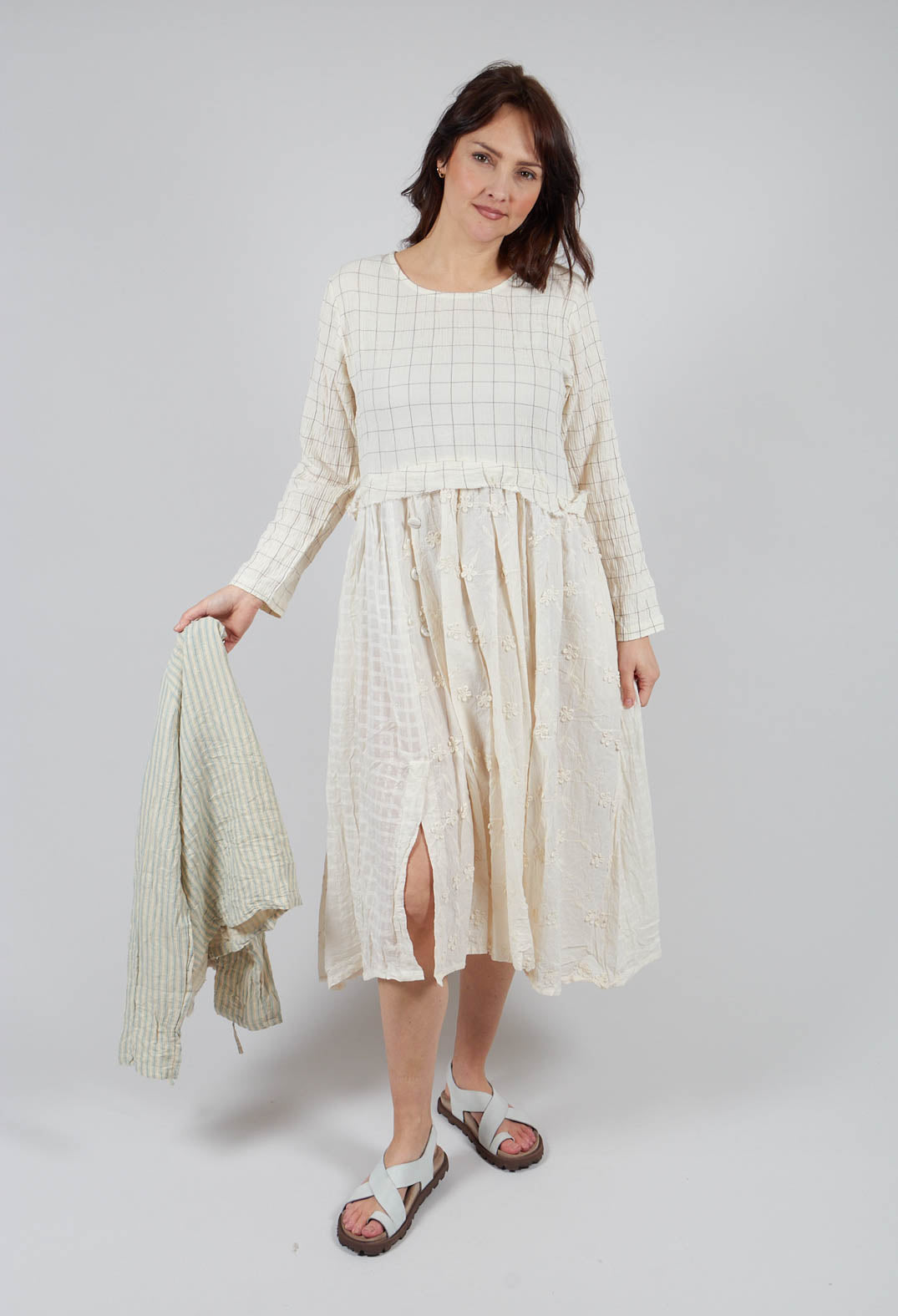 Adriana Dress in Carreaux