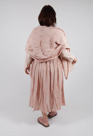 Adriana Dress in Coton Raye Rose