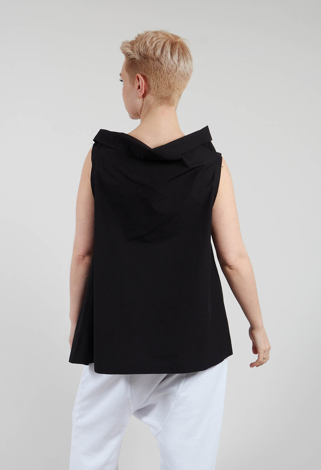 Afia Top in Black