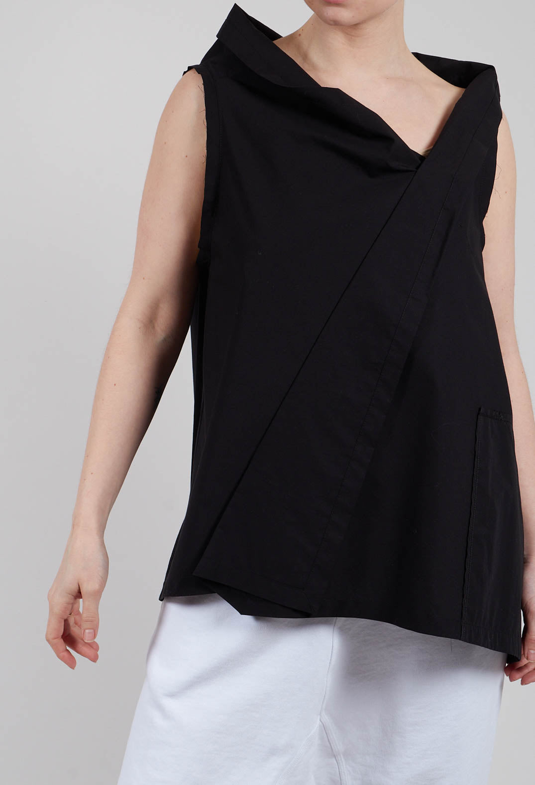 Afia Top in Black