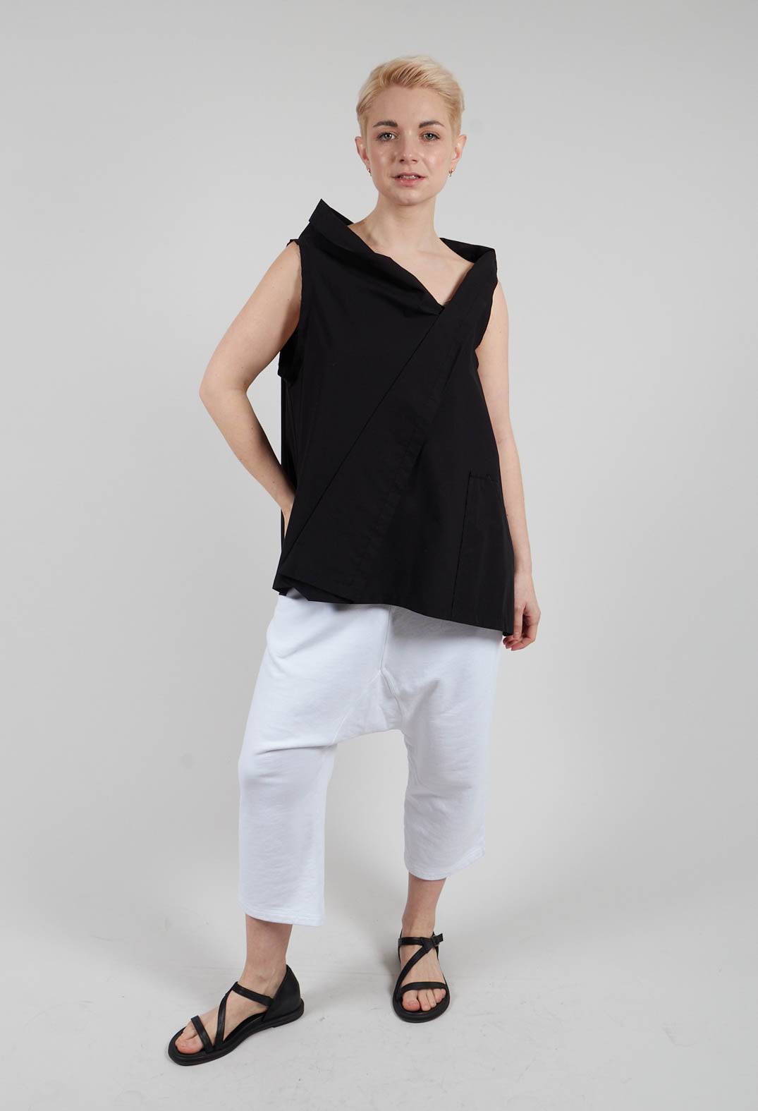 Afia Top in Black