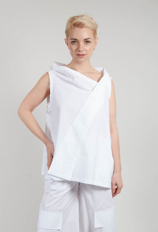 Afia Top in White