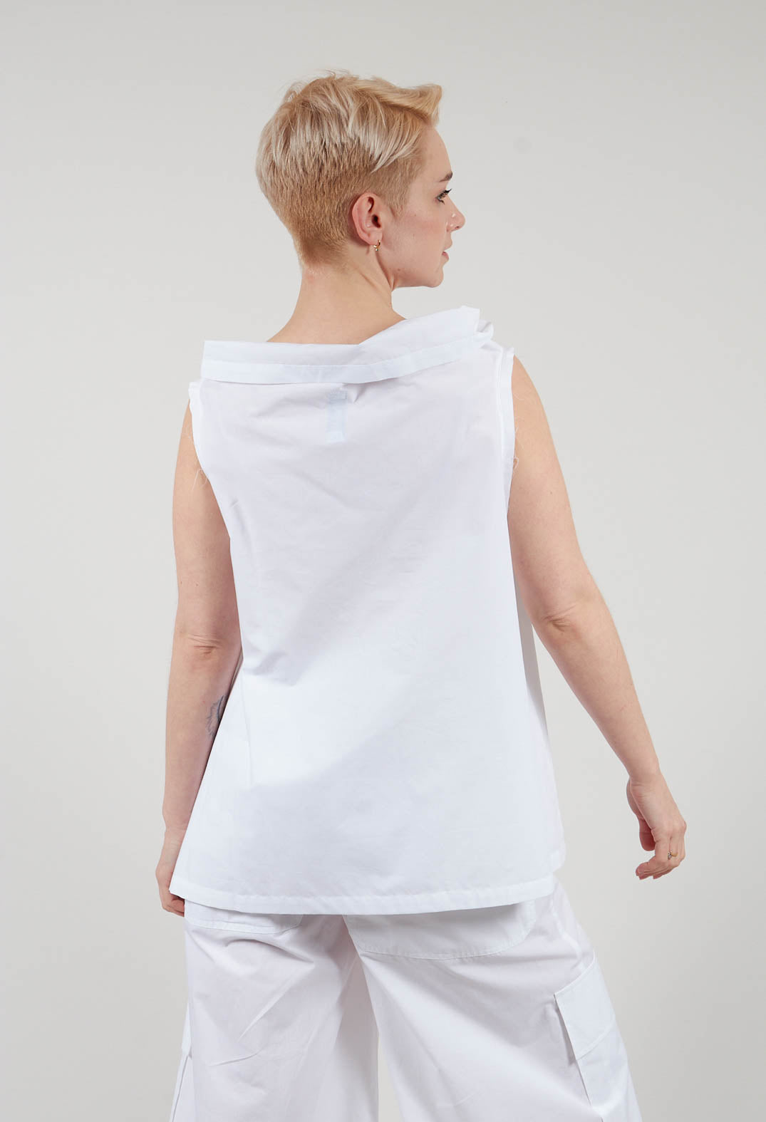 Afia Top in White