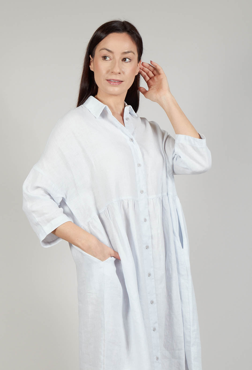 Albatros Dress in Perle