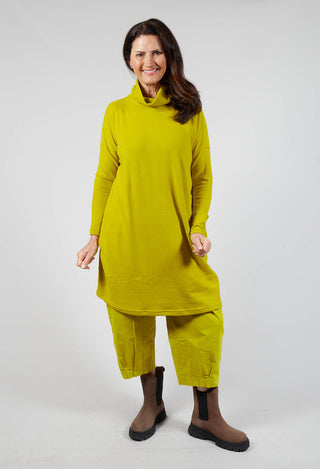 Allai Dress in Lime