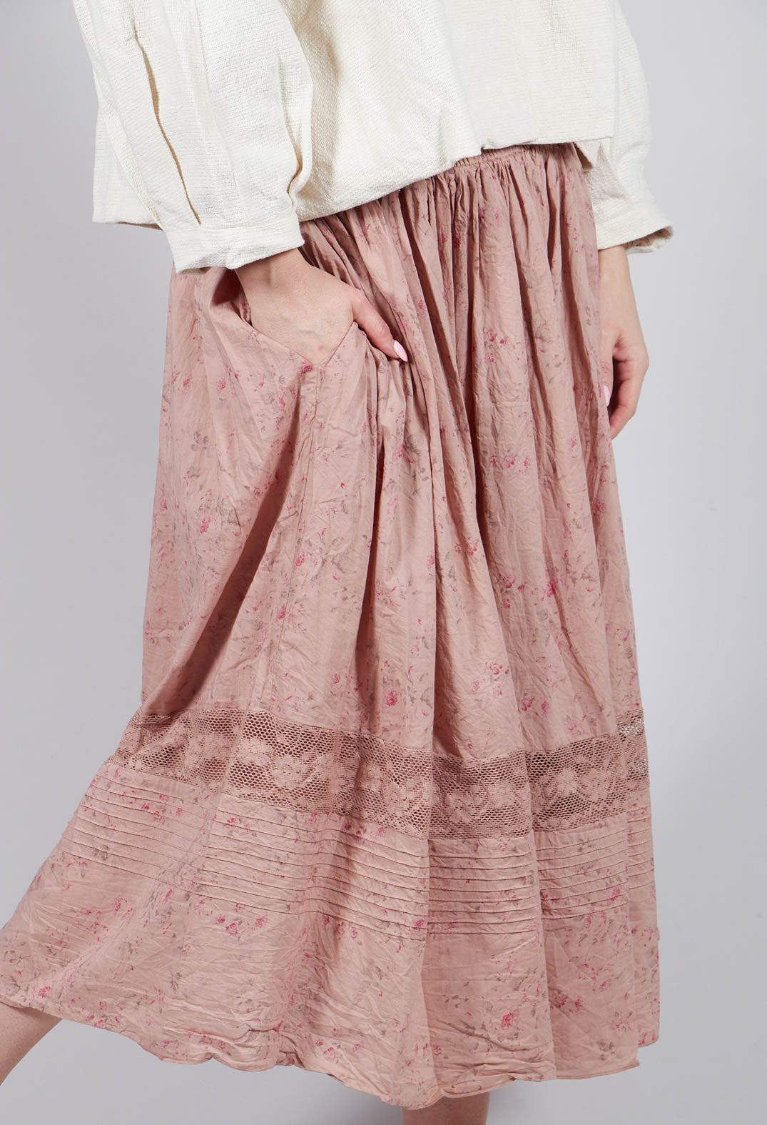 Amande Skirt in Liberty Pink Print