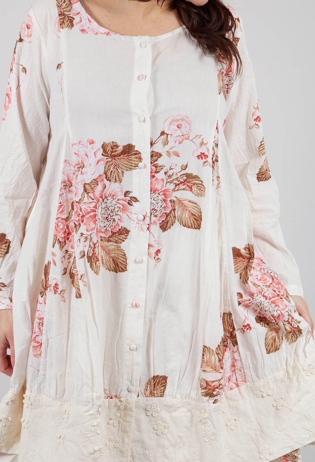 Amiga Tunic in Cotton Fleurs