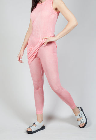 Ankle Cropped Leggings in Rose 50% Cloud